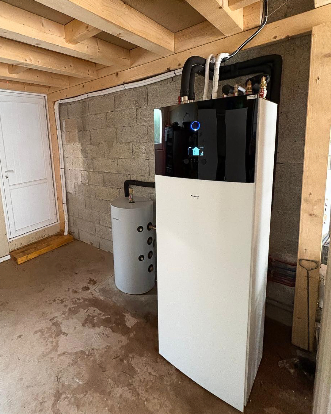 Installation d’une pompe à chaleur Air/Eau à Versonnex (01210) - Solufroid