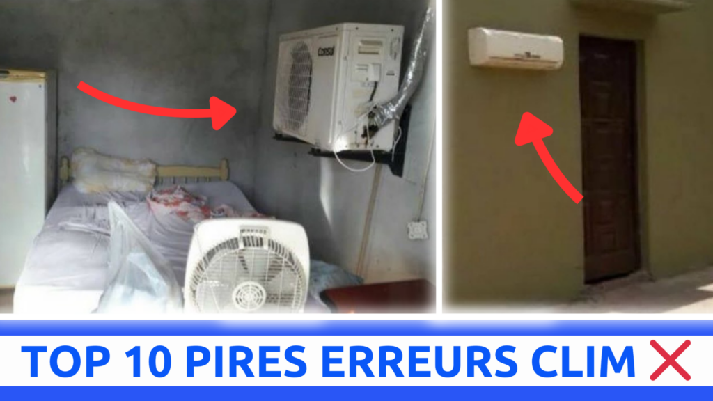 10 erreurs à ne pas faire pour ma climatisation réversible - Solufroid